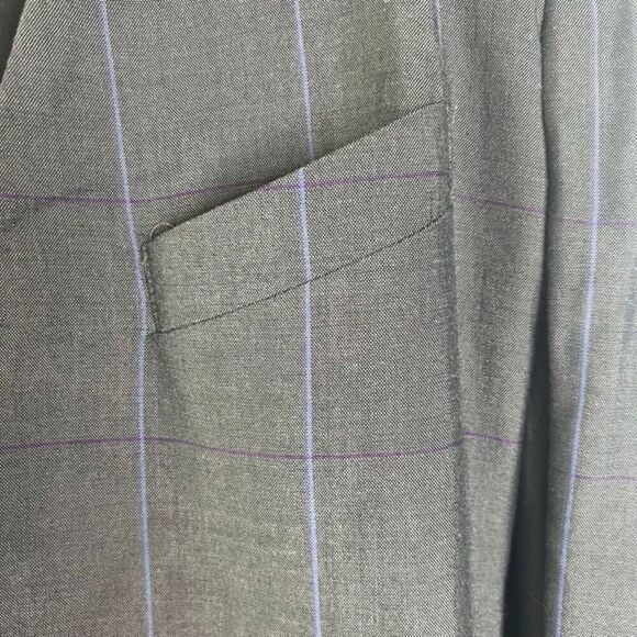 Kasper for ASL Vintage 2 Piece Skirt Suit Set-Blazer & Pleated Skirt Womens Sz 8 - Picture 4 of 12